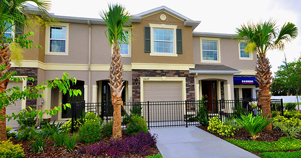 The Cove at Avelar Creek Townhomes D.R. Horton Homes Riverview Florida