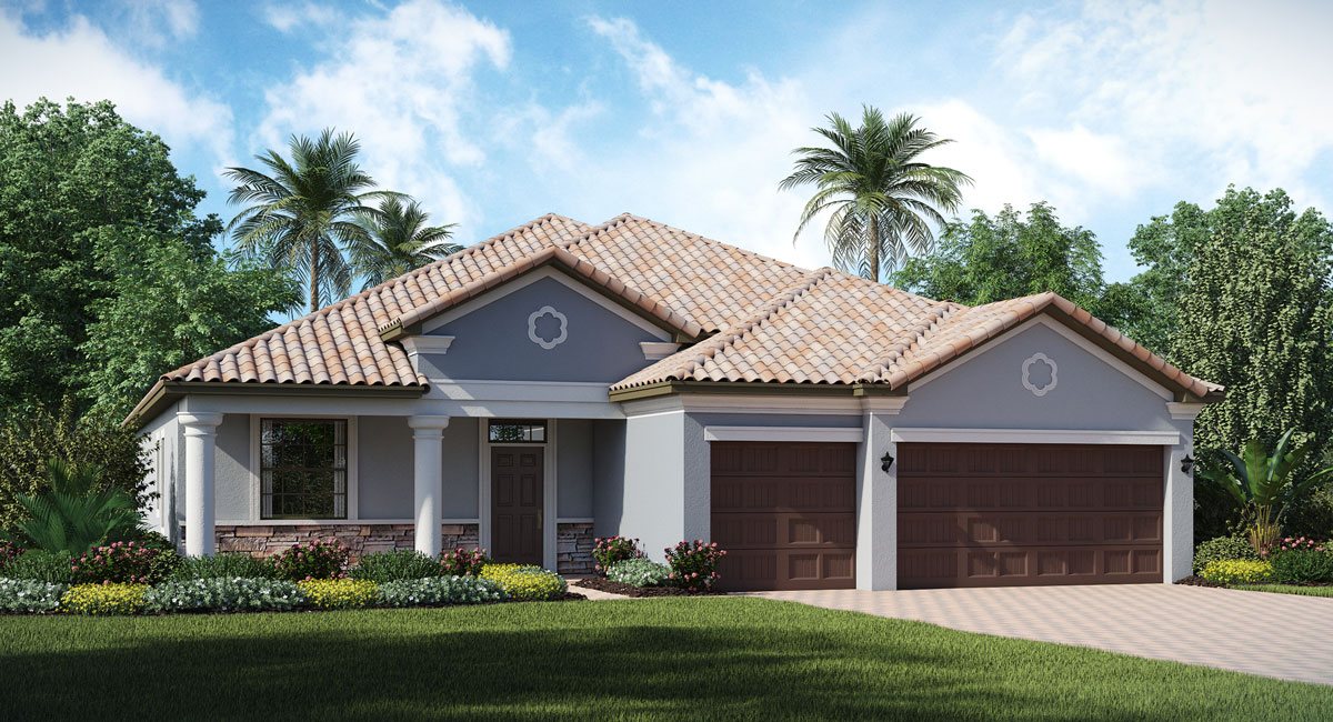 New Homes for Sale in a Gated Community in Waterleaf Riverview Fl