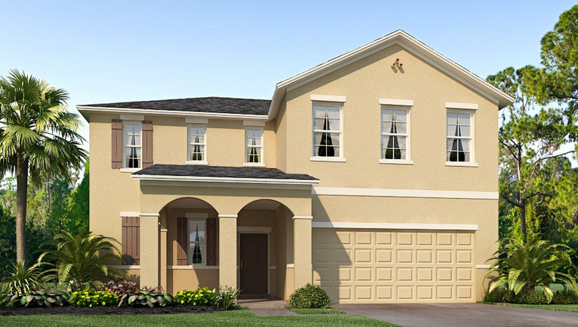 Avalon Park West The Belfort 2,394 square feet 4 bed, 2.5 bath, 2 car, 2 story Welsy Chapel F