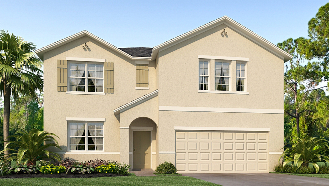 Riverview Meadows The Embry 3,020 square feet 5 bed, 2.5 bath, 2 car, 2 story Riverview Fl