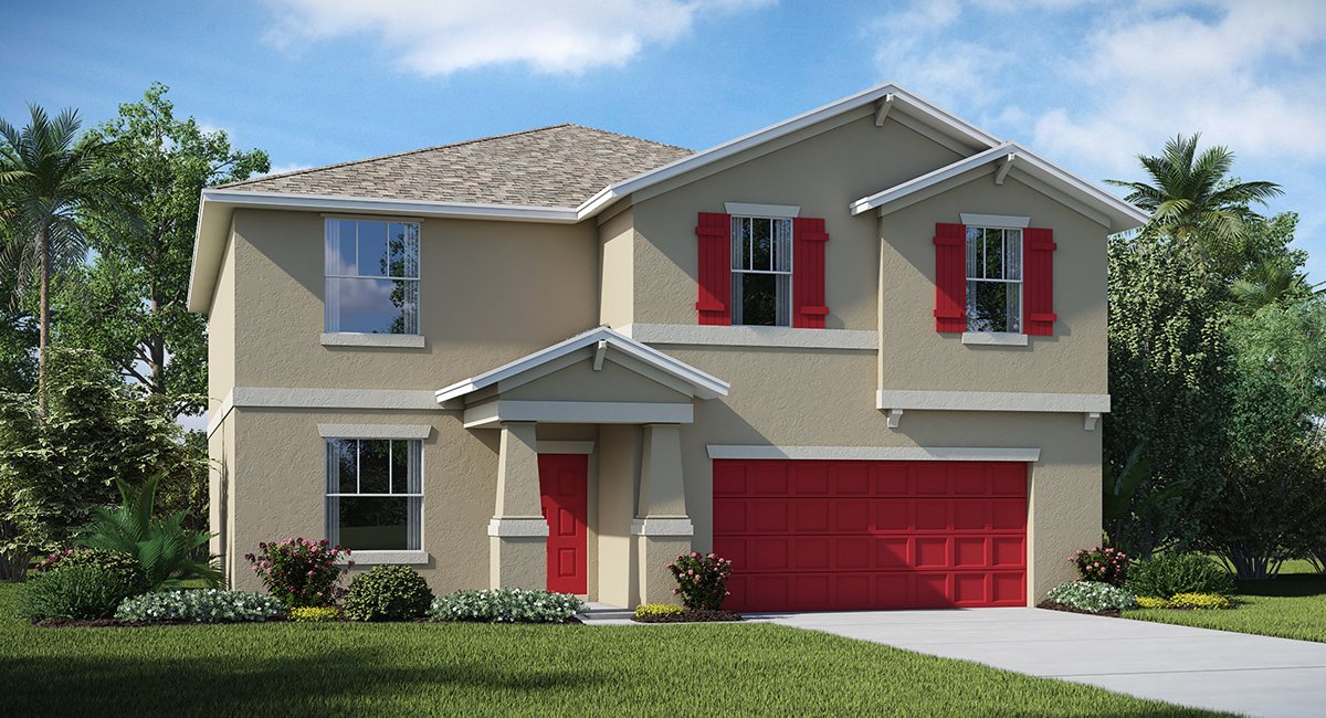 Riverbend West Exective Homes The Richmond 3,076 sq. ft. 6 Bedrooms 3 Bathrooms 2 Car Garage 2 Stories Ruskin Fl 33570