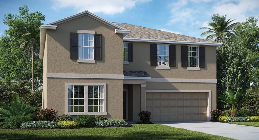 Riverbend West Exective Homes The Trenton 3,327 sq. ft. 6 Bedrooms 3 Bathrooms 2 Car Garage 2 Stories Ruskin Fl 33570