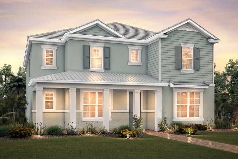 New Homes by DiVosta – Cyprus Floorplan Mallory Park At Lakewood Ranch