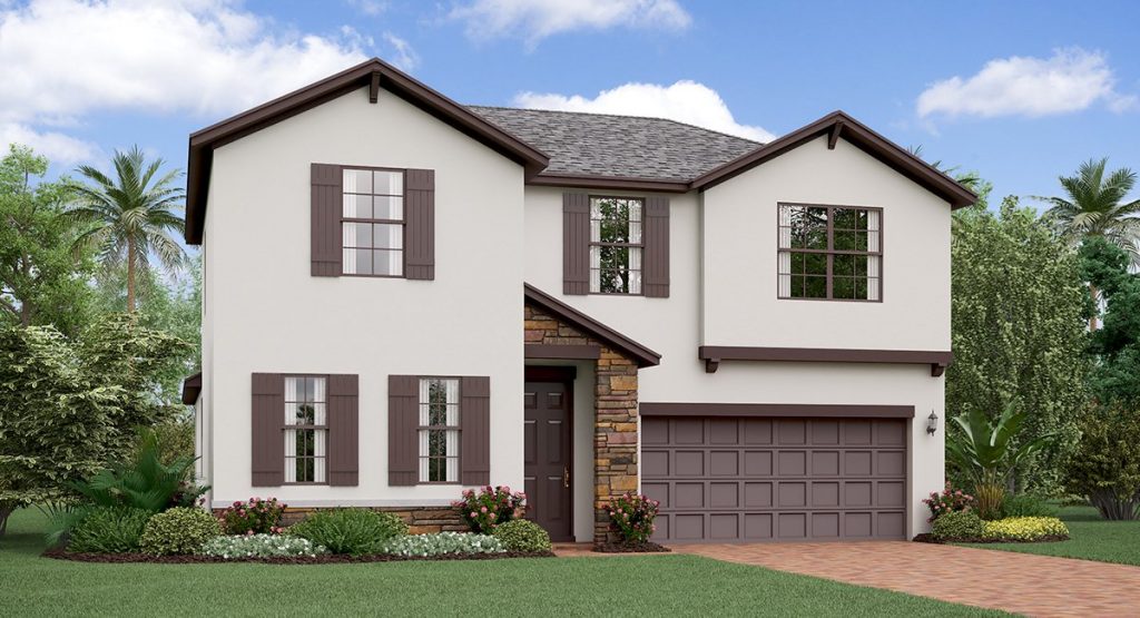 The Rhode Island Rivercrest Lakes Lennar Homes Riverview Florida Real Estate | Riverview Realtor | New Homes for Sale | Riverview Florida