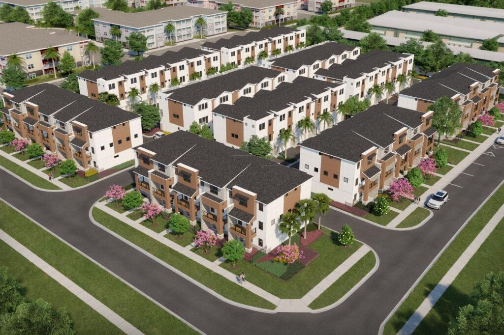 Sun Bay Townes - Urban townhome living nestled in South Tampa's Gandy neighborhood.