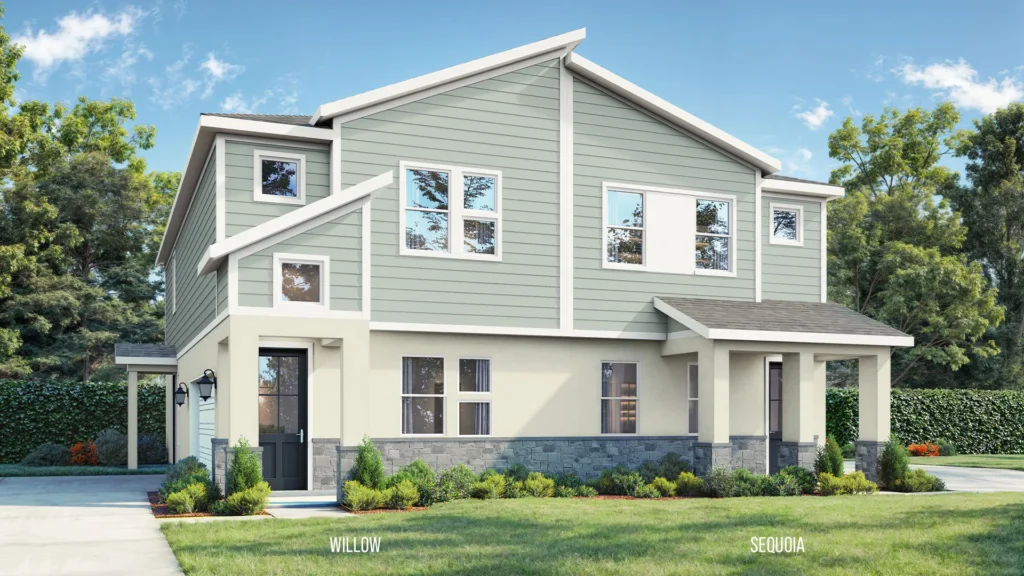 The Brooke: New Villas in Brandon, Florida with 2-Car Garages